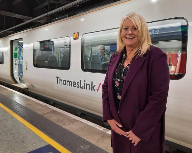 Sarah Collett, Thameslink Digital Systems Project Manager, is reminding customers to plan ahead of engineering works on Sunday, December 3