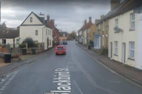 residents are concerned about HGV's travelling through town centres such as Potton - Google Maps