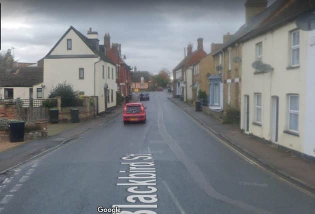 residents are concerned about HGV's travelling through town centres such as Potton - Google Maps