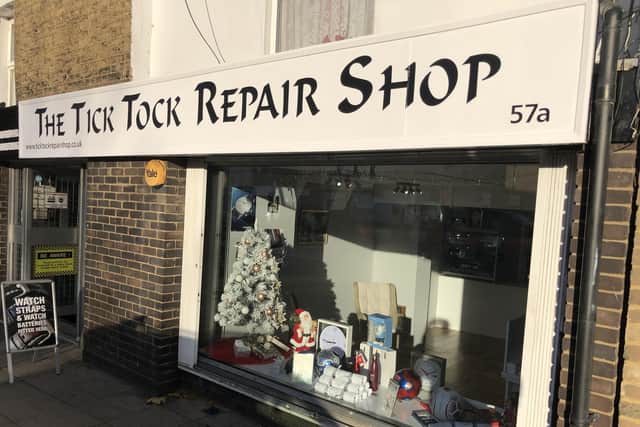 The shop opened in October. Image: The Tick Tock Repair Shop
