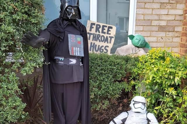 May the Force be with you - scarecrows in last year's competition