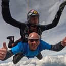 Geoff takes the plunge with a 75th birthday skydive