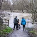 People are being urged to take care near flood waters throughout Bedfordshire - Photo Phil Wood