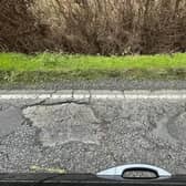 Potholes on roads in Shefford are causing issues for residents