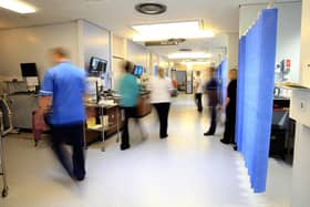 Staff on a NHS hospital ward. Photo from Peter Byrne/PA Images