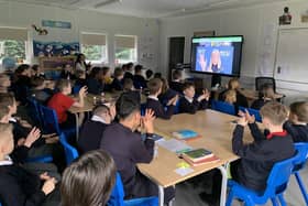 Ofsted inspectors said mindfulness lessons contribute to a calm atmosphere at the school