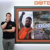Sorin Balcanu, from Biggleswade, has won £20,000 via an online competition