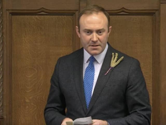 Blake speaking in the Commons in 2024 calling on the Prime Minister to rethink his decision
