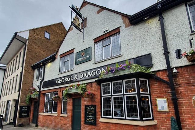 A pint in a beer garden is the perfect way to spend a sunny afternoon. Good food, good service, and if you're a fan of 80s hits, great music too! Pop down on Sunday and try to roast.
Find out more at www.greeneking-pubs.co.uk/pubs/bedfordshire/george-dragon