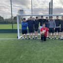 Pictured: Team PSV Hangover before their first fixture.
