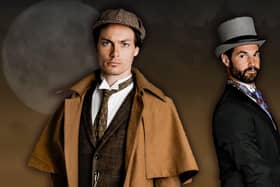 Tom Thornhill as Sherlock Holmes and SP Howarth as Holmes