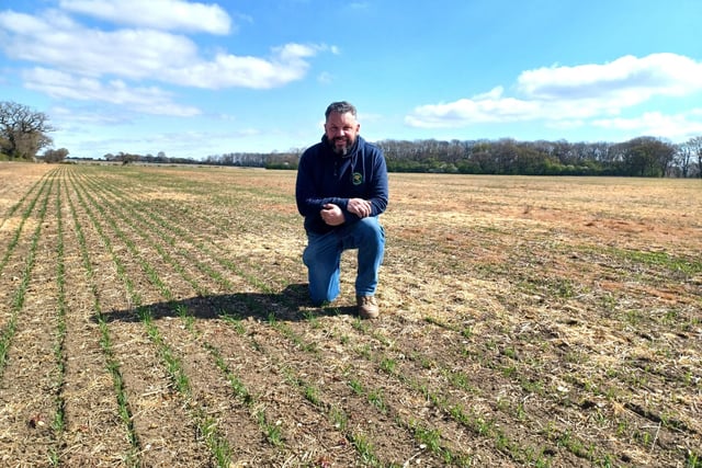 NFU Bedfordshire and Huntingdonshire Vice Chair Andrew Mahon.
