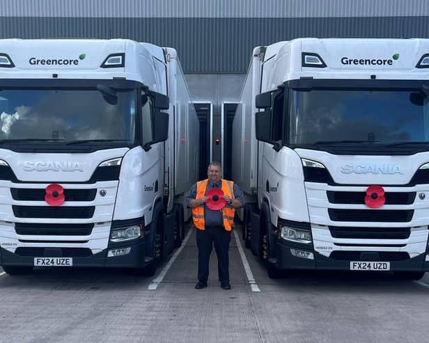 Greencore Lorries
