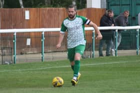 Robbie Parker will remain Biggleswade Town's captain next season. (Photo: Biggleswade Town FC)