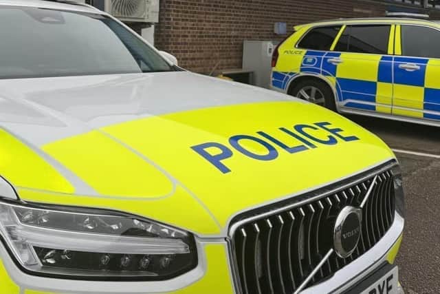 Bedfordshire Police car. Picture: Olivia Preston