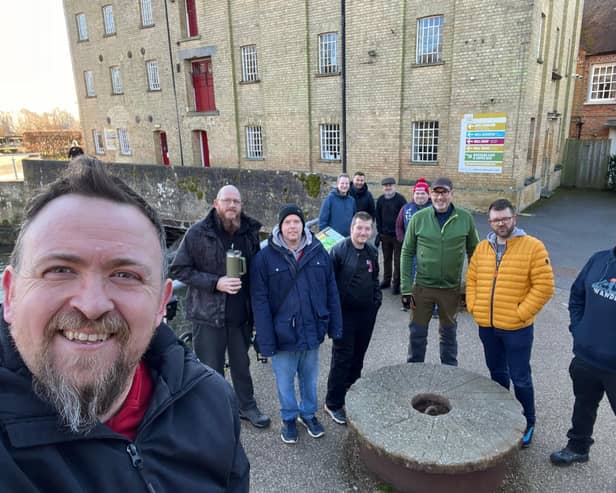 A recent 'For Men To Talk...and Walk' in Biggleswade