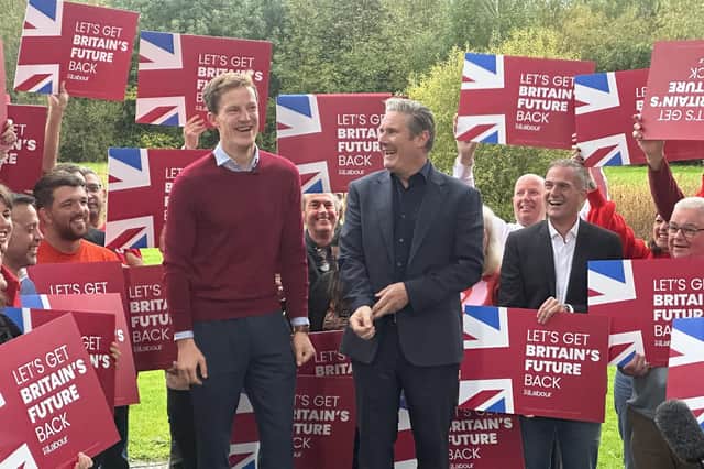 Alistair Strathern and Sir Keir Starmer. Image: LDRS