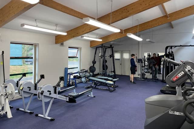The gym. Image: South Cambridgeshire District Council.