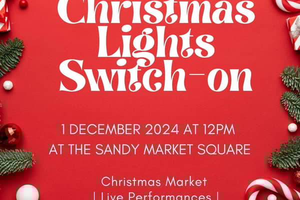 Invitation to Sandy Christmas Lights Switch-on