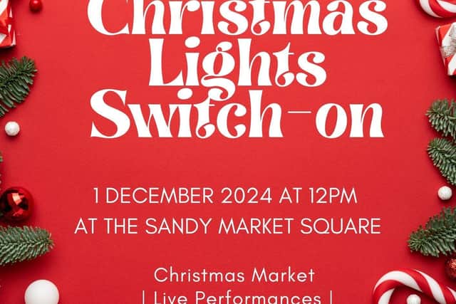 Invitation to Sandy Christmas Lights Switch-on