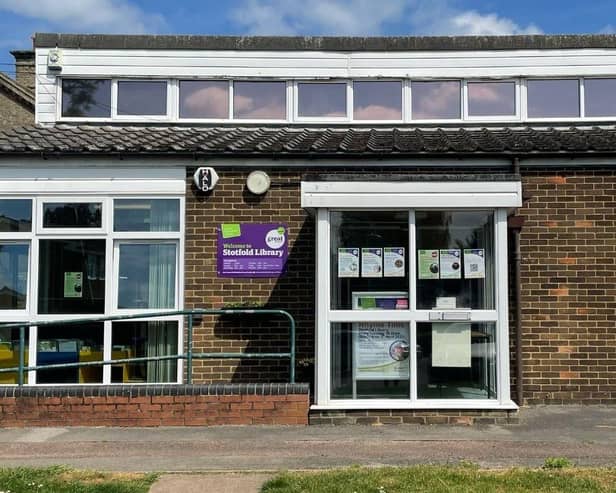 Stotfold Library. Image: CBC.