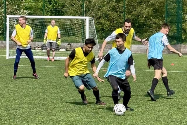 A game in action. Image: FFF Recreational Football.