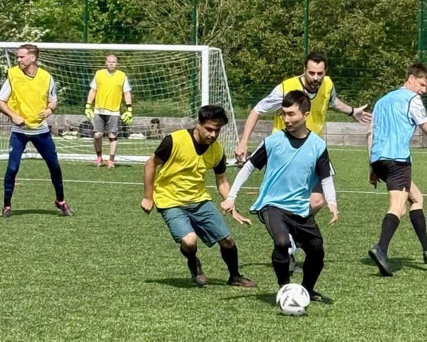 A game in action. Image: FFF Recreational Football.