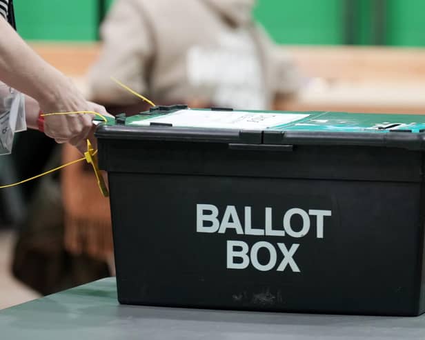 Ballot boxes at the Rochdale by-election. Photo by Christopher Furlong/Getty Images