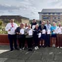 LOTC leads from the 16 Meridian Trust Secondary and Special Schools receiving their certificates.