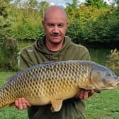 Terry Peniston with his 23lb 3oz Broom common.