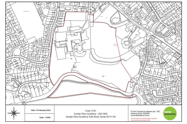 Sandye Place Academy site map