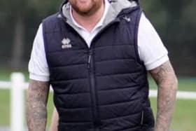 Potton United boss Gary Jackson.