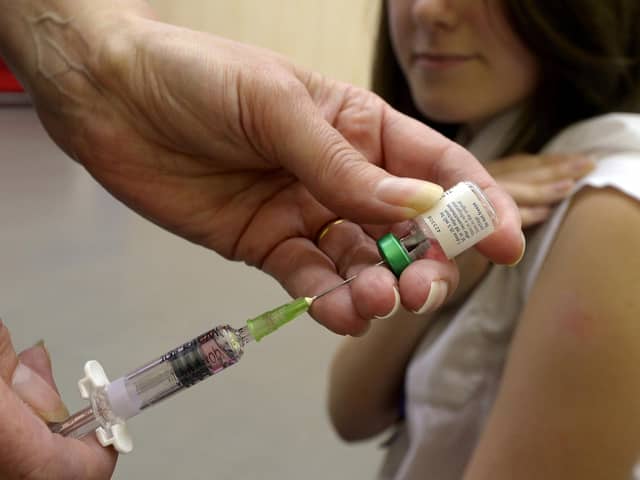Measles and whooping cough are on the rise - photo Owen Humphreys