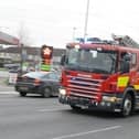 The fire service attended the scene
