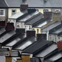 The roof tops of houses in residential streets.  (Photo by Matt Cardy/Getty Images)