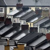 The roof tops of houses in residential streets.  (Photo by Matt Cardy/Getty Images)