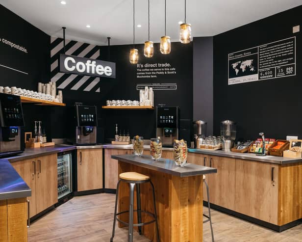 Paddy & Scott's coffee bar at Wyboston Lakes