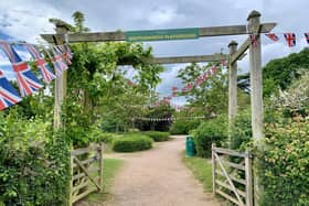 The 'Jubilee' play area. Image: The Shuttleworth Trust.