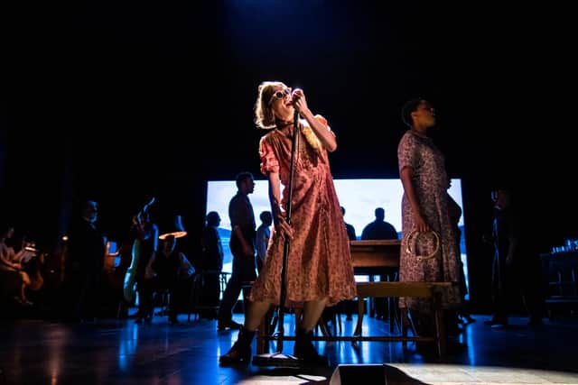 Frances McNamee as Elizabeth Laine in Girl From The North Country (photo: Johan Persson)