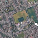 Map showing location of Stratton Community Farm