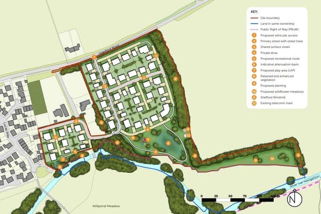 An illustrative masterplan. Image: Catesby Estates.