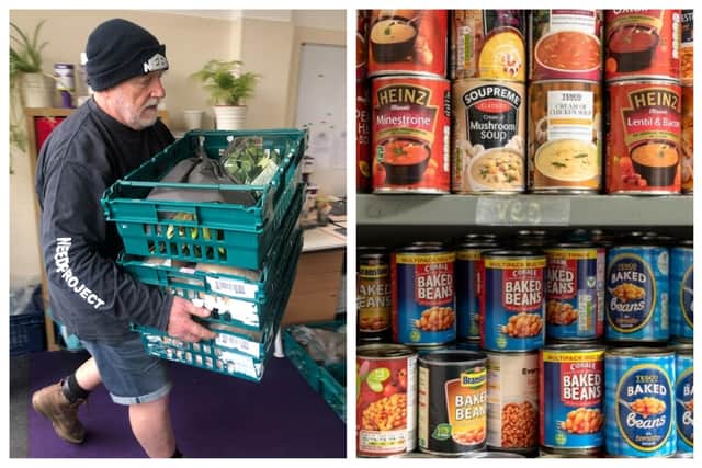 Gordon (left) and the hardworking team at The Need Project are appealing for 30,000 tins. Images: The Need Project.