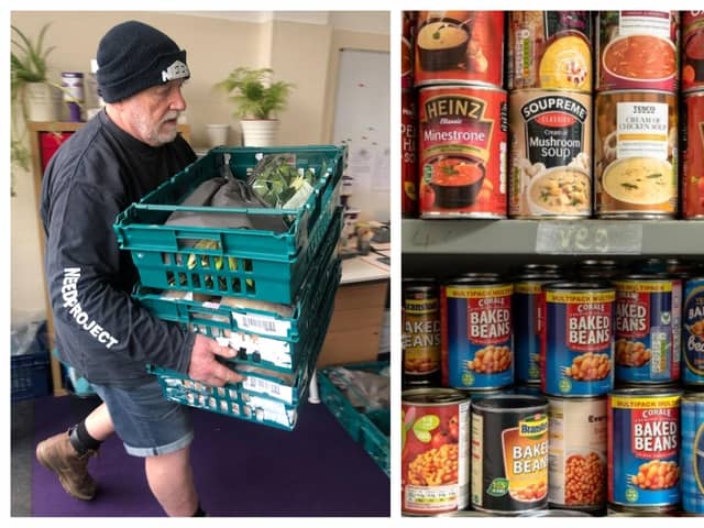 Gordon (left) and the hardworking team at The Need Project are appealing for 30,000 tins. Images: The Need Project.