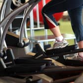 File photo of a person in a gym
