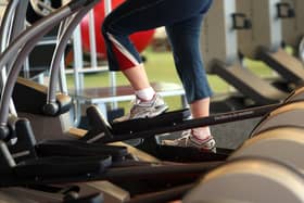 File photo of a person in a gym
