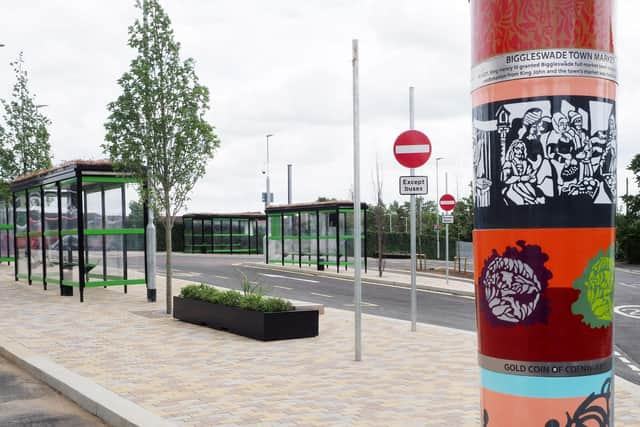 Biggleswade transport interchange. Picture: Tony Margiocchi