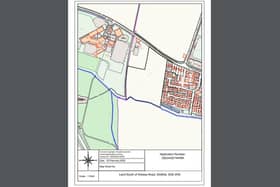 Land south of Arlesey Road, Stotfold. Picture: Central Bedfordshire Council planning application