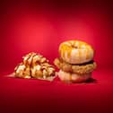 Tim Hortons’ Chicken Donut Sandwich and Cheesy Loaded Timbits®.