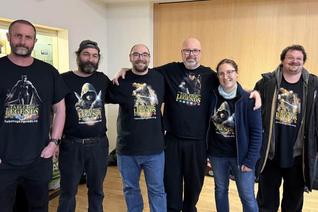 TableTop Legends members. Image: TableTop Legends.