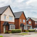 Stock image of houses.